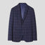 New Casual Men's Jacquard Checkered Suit