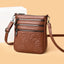 Middle-aged Lady Mother Casual Embossed Shoulder Bag Height