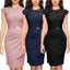 New Women's Bridesmaid Polyester Sheath Dress