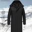 Outdoor Keep Warm Cotton Thick Windproof Waterproof Long Shell Jacket