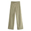 Women's Fashion Casual All-match Linen Pants