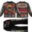 Speedway Long-Sleeve T-Shirt & Flare Sweatpants Full Set
