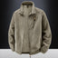 Men's Warm With Velvet Padded Jacket Loose Casual Jacket