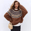 Pattern Soft Glutinous Plush Atmosphere Sweater Women's Clothing