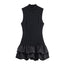 Women's Simple Stitching Lace Short Dress
