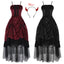 Vampire Dark Gothic Witch Stage Cosplay Party Clothes
