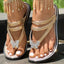 Floral Pattern Flip Flops Comfortable Casual Summer Beach Slippers