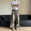 Spring And Summer New 3D Digital Camouflage Printed Denim Trousers For Men