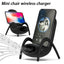 Portable Mini Chair Wireless Charger Desk Mobile Phone Holder Wireless Charger 10W Fast Charge Special Gift