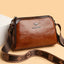 Oil Wax Leather Cross-border Trendy Women's Bag New Retro Double-sided