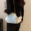 Women's Fabric Embroidered Chain Retro Messenger Bag