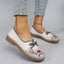 Flying Woven Ethnic Style Cloth Shoes Linen Flat