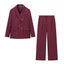 Female Casual Versatile Suit Jacket Casual Pants Striped
