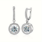 Silvery / 1 Carat*2