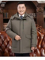 Men's Detachable Liner Mid-length Coat