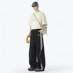 Thin Ice Silk Outdoor Work Clothes Straight Casual Pants