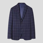 New Casual Men's Jacquard Checkered Suit