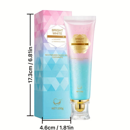Brightening Toothpaste Glycerin Niacinamide Fresh Breath