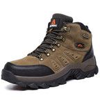 Outdoor High-top Hiking Shoes Waterproof Hiking