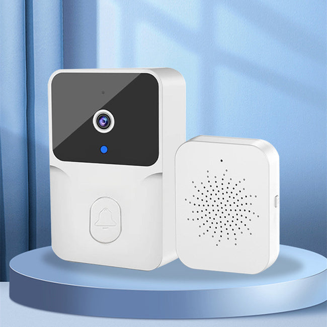 Video Doorbell Wireless Remote Home Monitoring Video Hover Image