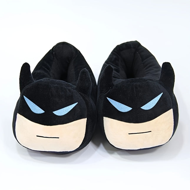 Women's Cartoon Monster Slippers Plush Fabric Blue Eyes