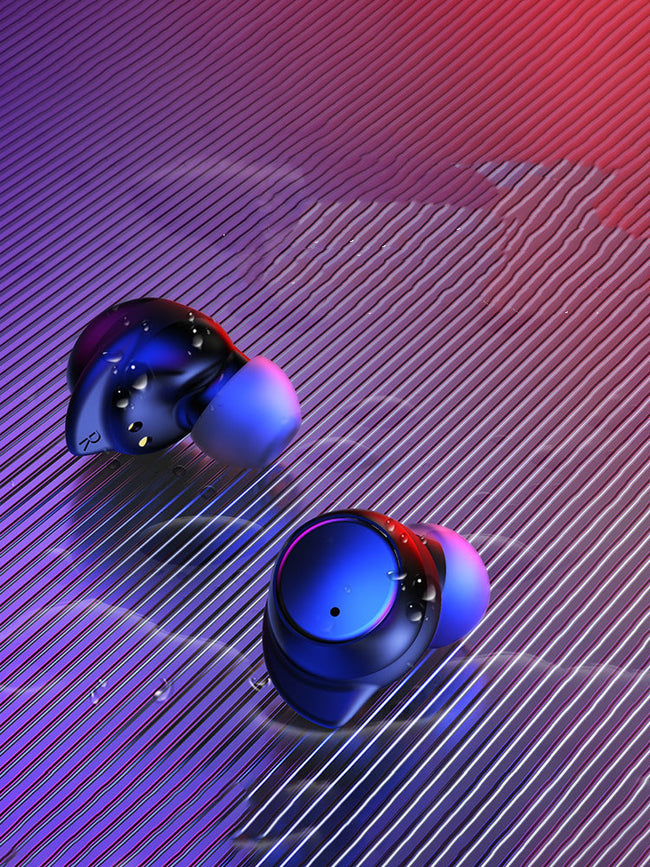 Bluetooth Headset Sports To Work Earbuds Running Binaural Main Image