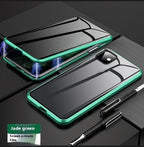 Anti-peep Magnetic Protective Shell Magnetic Privacy Glass Phone Case