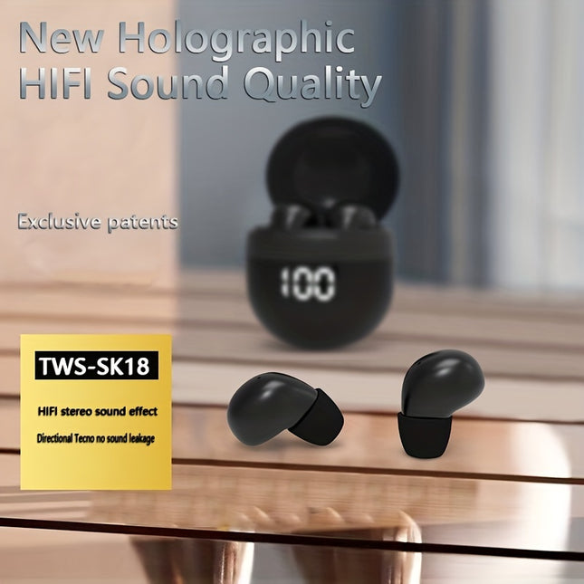 True Wireless Headset Phantom Mini Ultra Small Earbuds Gift