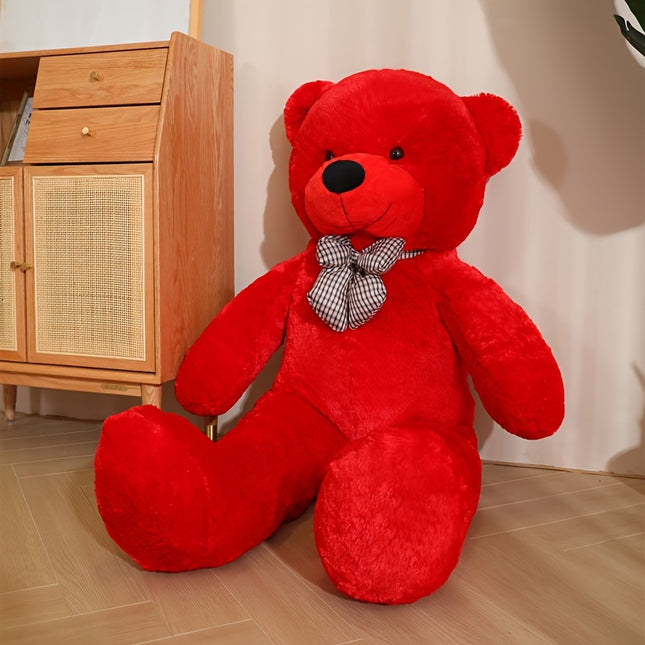 Large Red Plush Teddy Bear Soft Stuffed Animal Gift