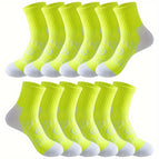 12 pairs of green / One-size