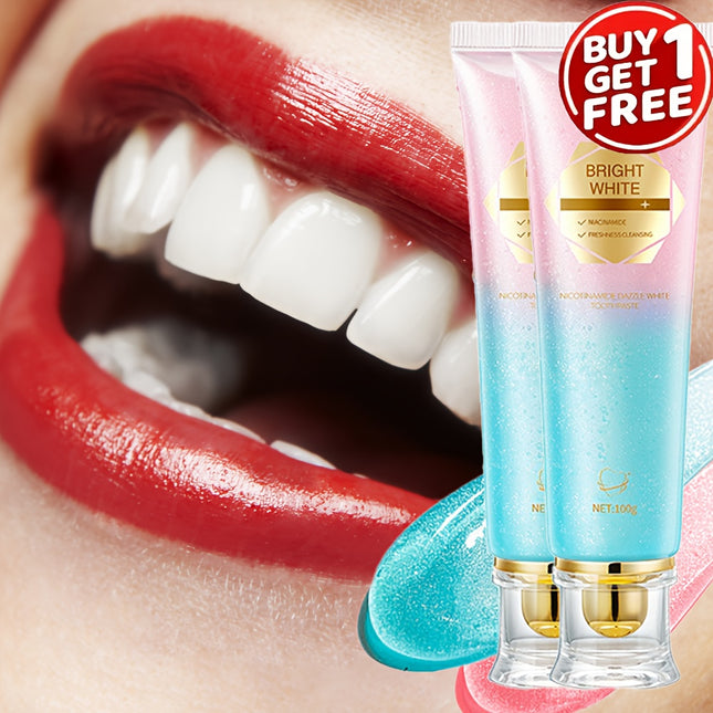 Brightening Toothpaste Glycerin Niacinamide Fresh Breath