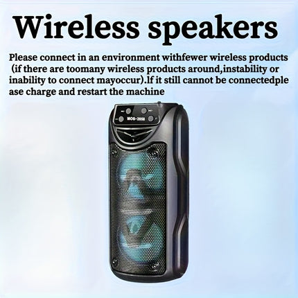 Outdoor Wireless Speaker Twin Stereo Type C Fast Charge 12H