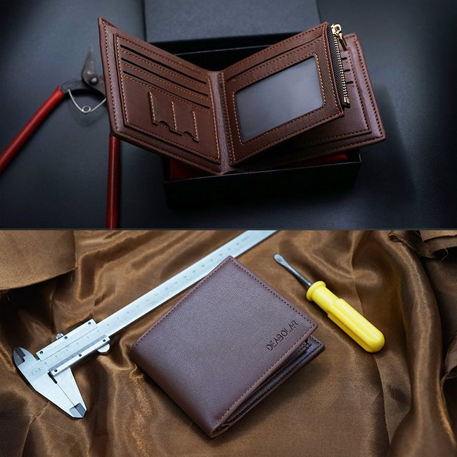 Men's Wallet Zipper Accessories Valentine's Day Main Image