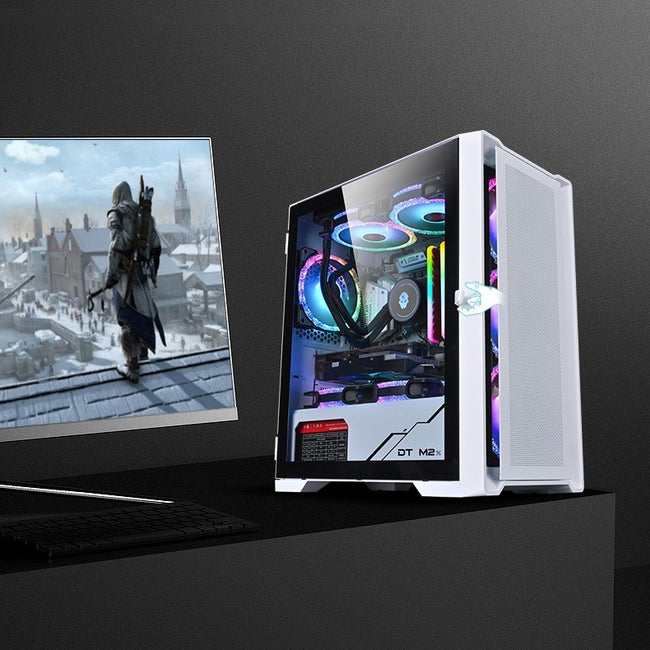 Wide Body Tempered Glass Computer Case Hover Image