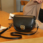 Vegetable Tanned Top Layer Cowhide Shoulder Bag Girl
