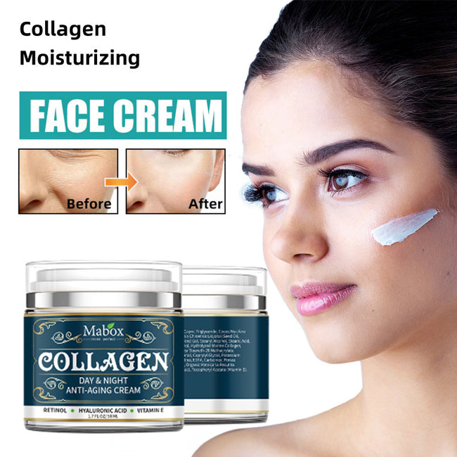 Collagen Moisturizing Facial Cream Skin Care Products Anti Aging Face Cream Moisturizing Wrinkle Remover Hover Image