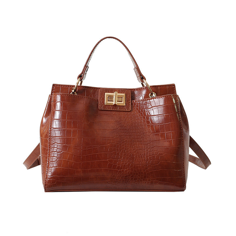 New Fashion Minority Design Retro Handbag Shoulder Western Style Messenger Bag