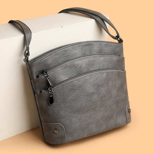 Middle-aged And Elderly Bucket Bag Multi-layer Large Capacity Hot Sale Main Image