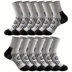 12 Pairs Gray / One-size