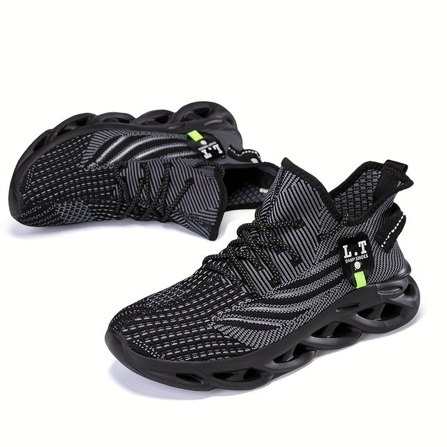 Leijop Mens Breathable Running Shoes Low Top Sneakers