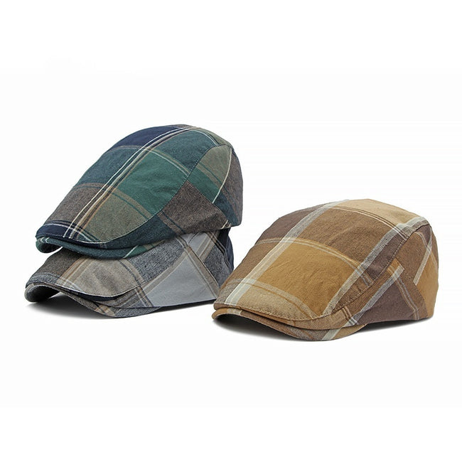 Thin And All-matching Literary Retro Peaked Cap Men Hover Image