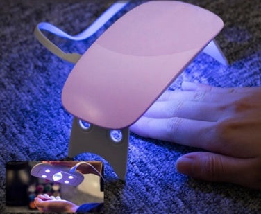 Light Therapy Machine USB Nail Light LED Portable 6W Hover Image