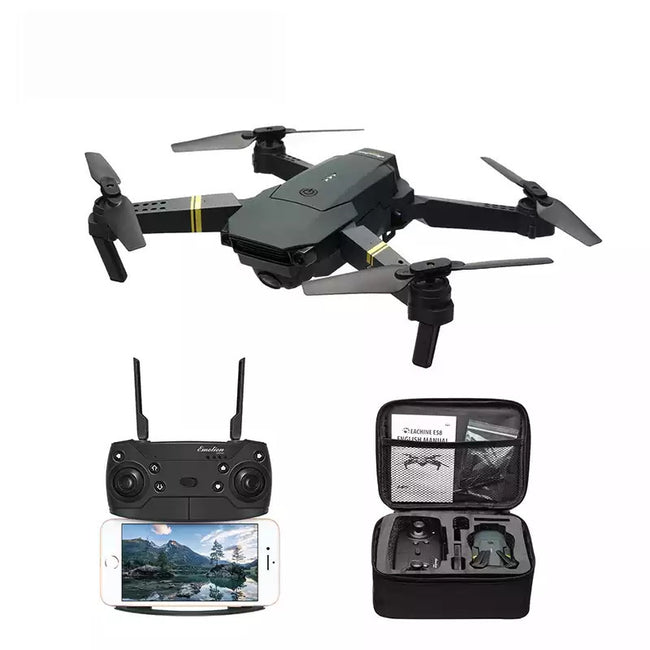 E58 Folding Aerial Drone Hover Image