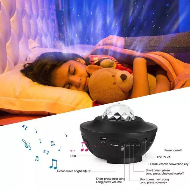 USB Control Music Player LED Night Light Main Image