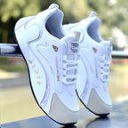 Men's Shoes New Leather Waterproof Sneakers