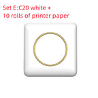 Mini Label Thermal Printer Small Bluetooth Wireless