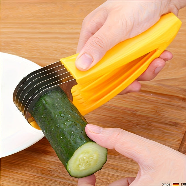 Premium Banana Cucumber Slicer Stainless Steel Blade