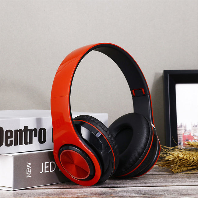 Portable Wireless Headphones Strong Bass Bluetooth Headset Noise Cancelling Bluetooth Earphones Hover Image