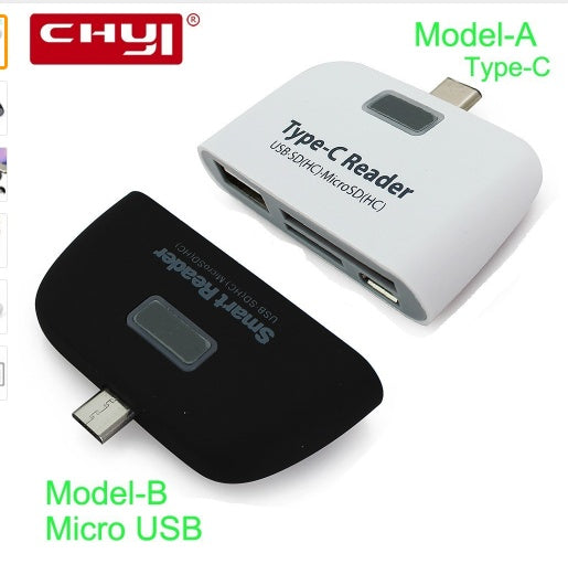 TYPE - C OTG Card Reader Main Image