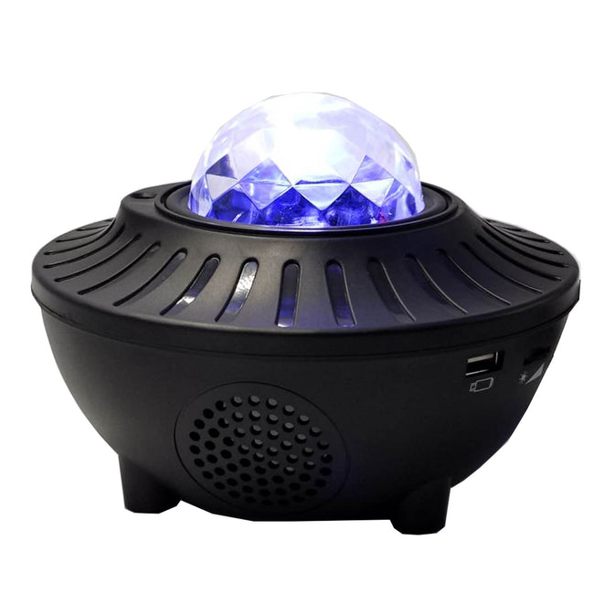 led bluetooth music projector light Hover Image